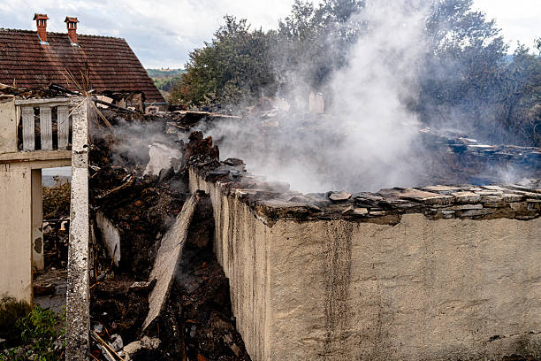 Professional Fire Damage Removal technician working in Ravensdale, WA